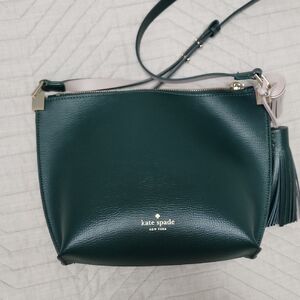 Kate Spade Green Leather Crossbody Bag